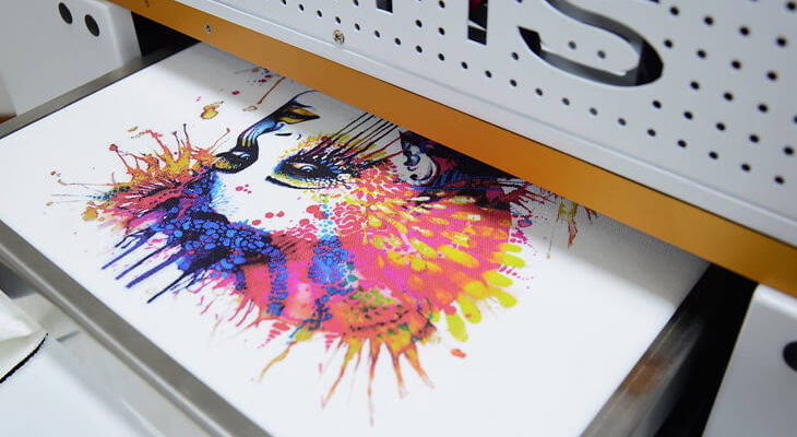 4 Краски — машинную печать на ткани
