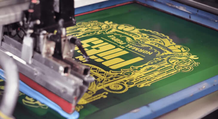 Логопринтер — заказать машинную печать на ткани