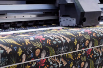 Принт текстиль — машинная печать на ткани