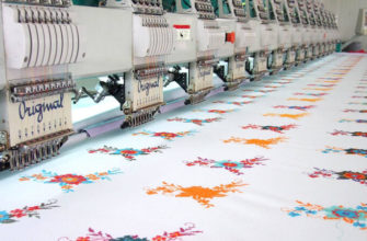 Destail — машинная вышивка на ткани оптом